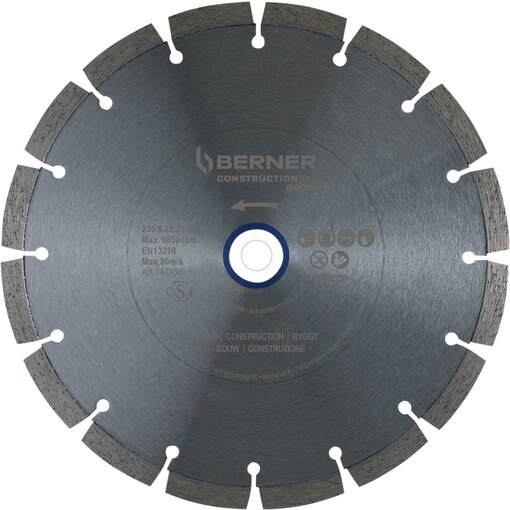 Disque diamant sec CL/B 230X22,2